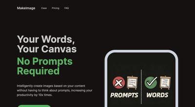 MakeImage | Your Words, Your Canvas preview